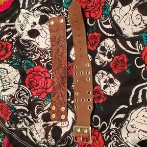 2 Brown cuff bracelets, beautiful textured, smooth, soft, and very well made.